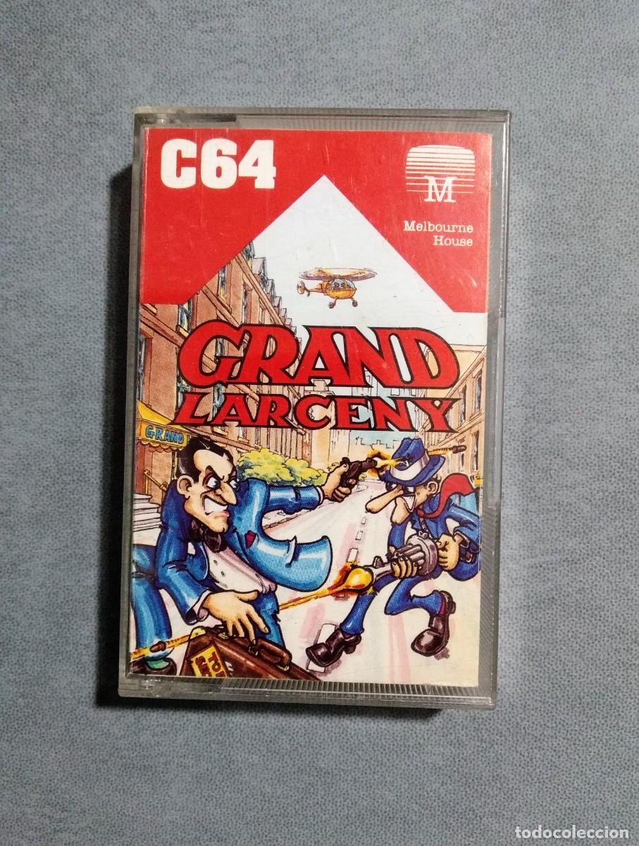 Videojuegos y consolas: GRAND LARCENY. MELBOURNE HOUSE. COMMODORE 64. C64 - Foto 1