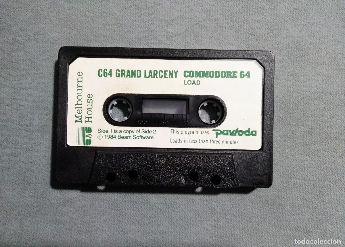 Videojuegos y consolas: GRAND LARCENY. MELBOURNE HOUSE. COMMODORE 64. C64 - Foto 9