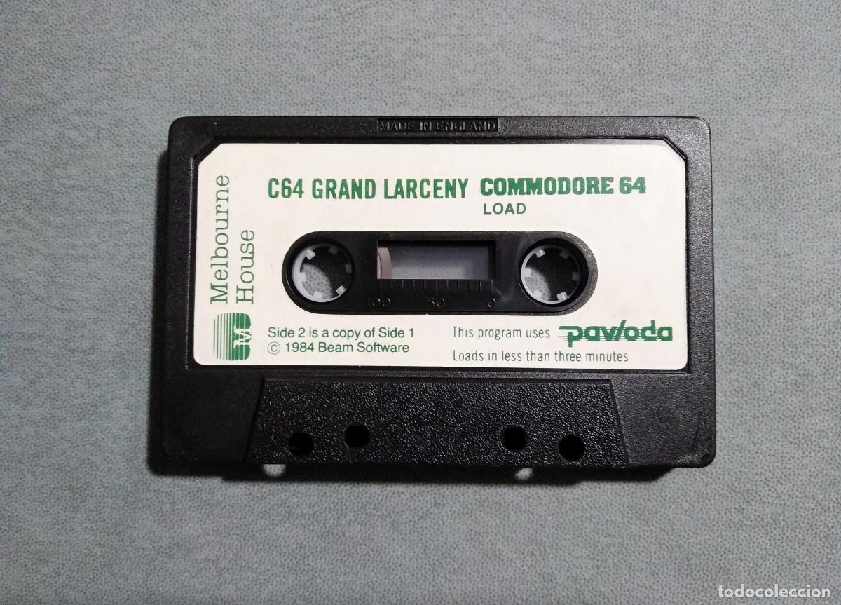 Videojuegos y consolas: GRAND LARCENY. MELBOURNE HOUSE. COMMODORE 64. C64 - Foto 10