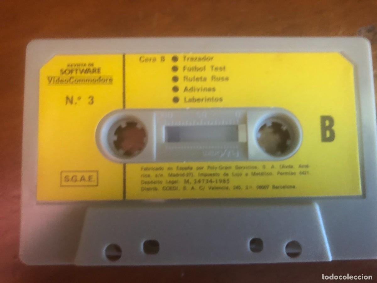 Videojuegos y consolas: Cinta con 10 juegos commodore 64 - Foto 3