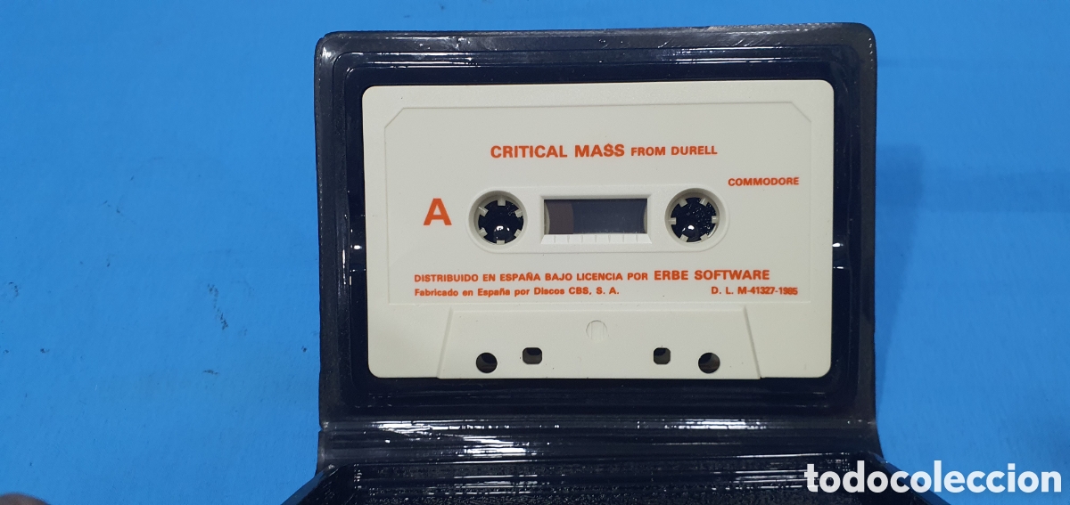 Videojuegos y consolas: VIDEOJUEGO CRITICAL MASS DURELL. ERBE COMMODORE 64. 1985 - Foto 5