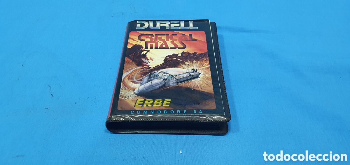 Videojuegos y consolas: VIDEOJUEGO CRITICAL MASS DURELL. ERBE COMMODORE 64. 1985 - Foto 1