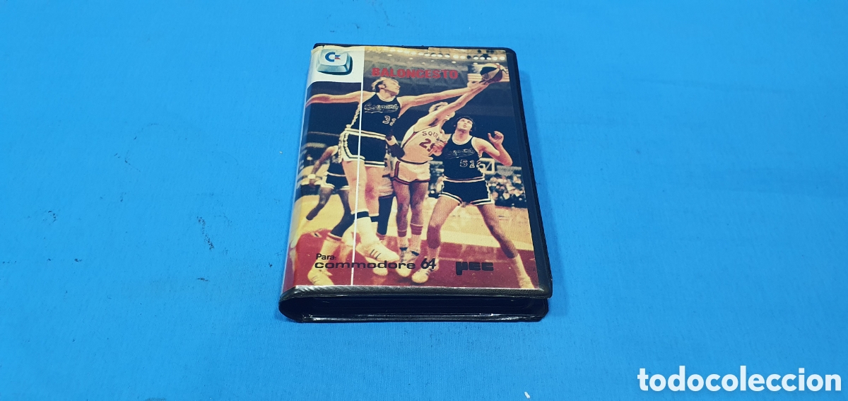 Videojuegos y consolas: VIDEOJUEGO BALONCESTO COMMODORE 64 - Foto 1