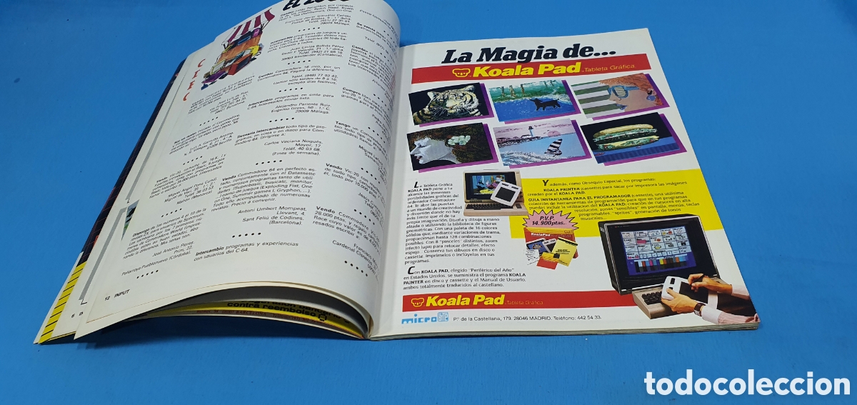 Videojuegos y consolas: REVISTA INPUT COMMODORE A&Ntilde;O 1. 1986 NUMERO 5 - Foto 4