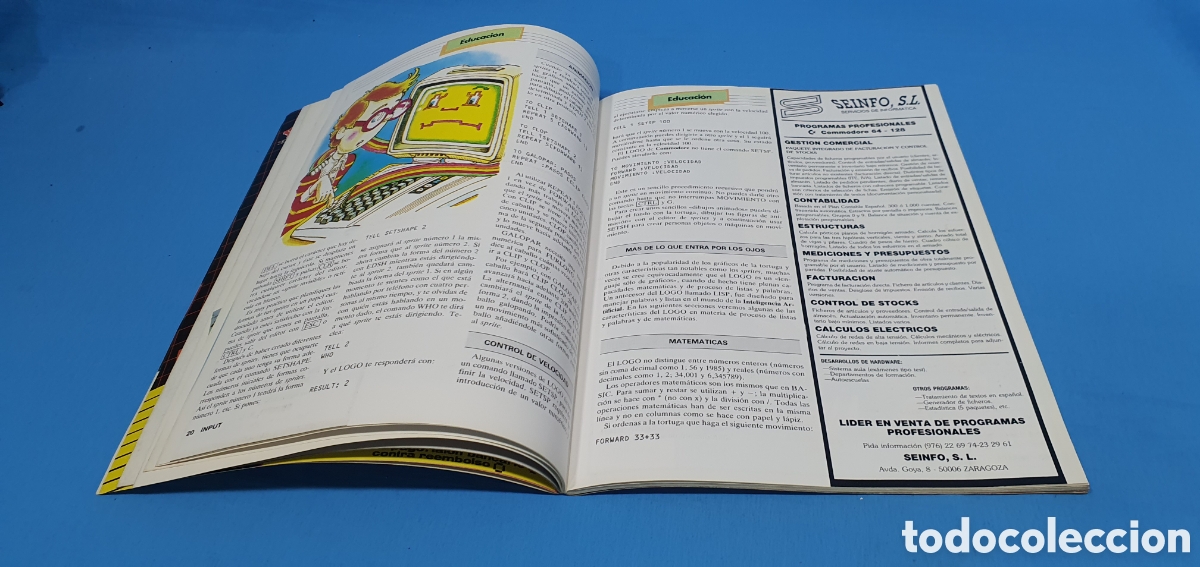 Videojuegos y consolas: REVISTA INPUT COMMODORE A&Ntilde;O 1. 1986 NUMERO 5 - Foto 5