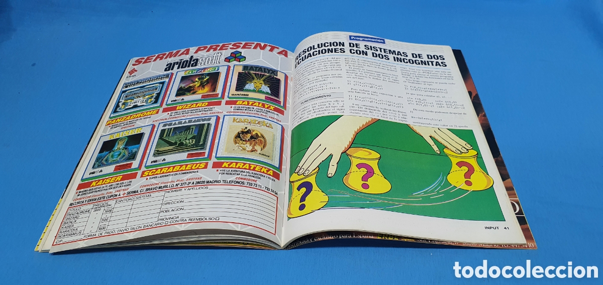 Videojuegos y consolas: REVISTA INPUT COMMODORE A&Ntilde;O 1. 1986 NUMERO 5 - Foto 7
