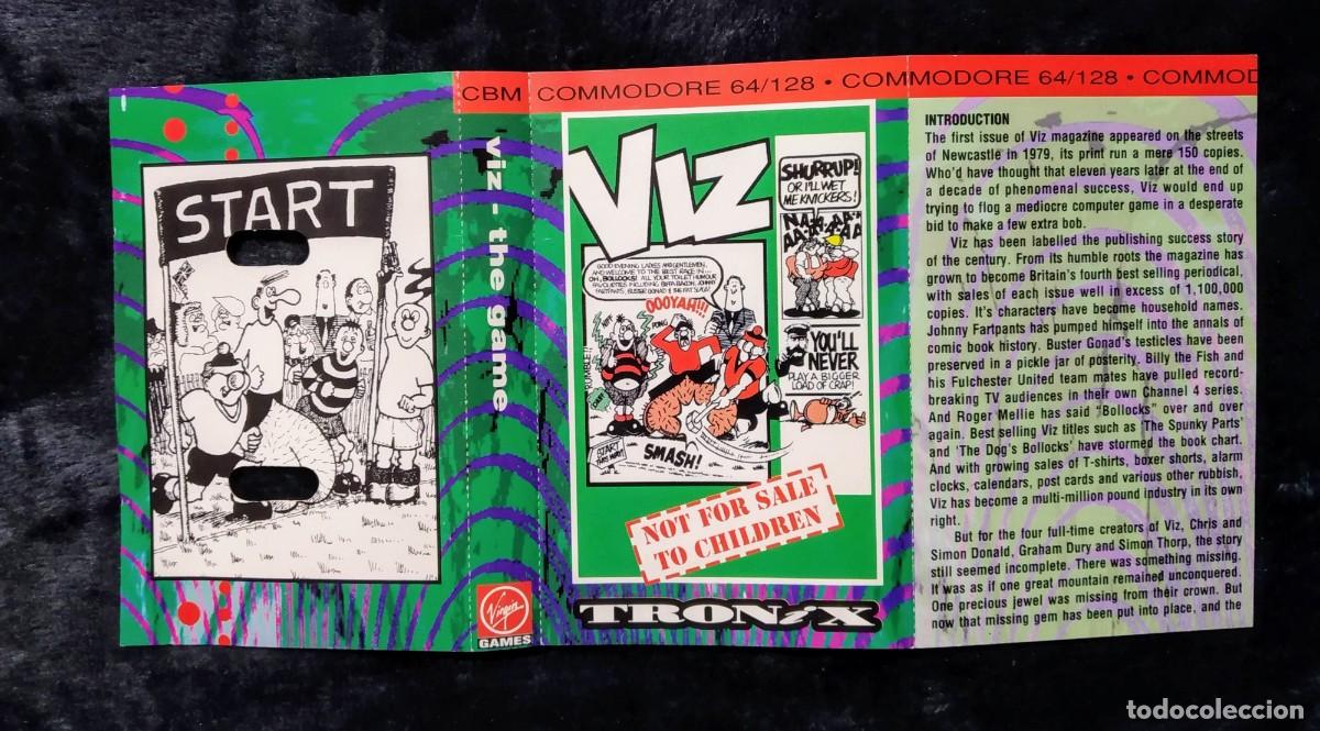 Videojuegos y consolas: VIZ: THE GAME. VIRGIN GAMES. COMMODORE 64. C64. - Foto 4