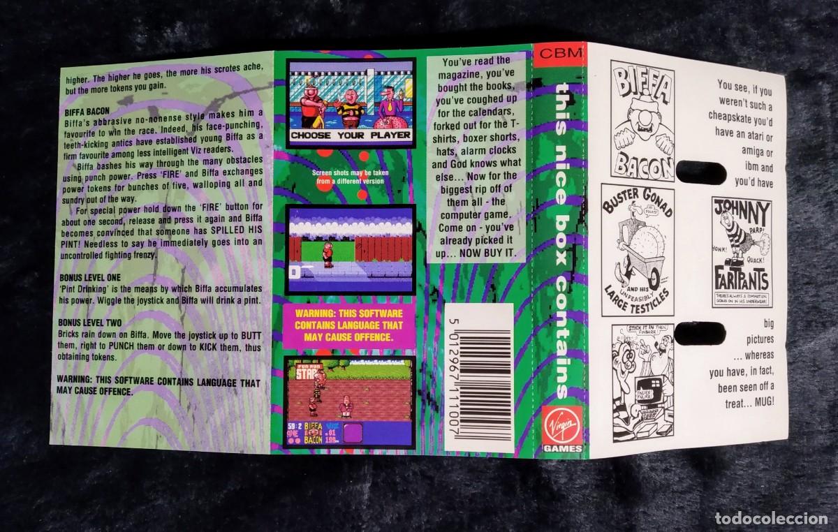 Videojuegos y consolas: VIZ: THE GAME. VIRGIN GAMES. COMMODORE 64. C64. - Foto 9
