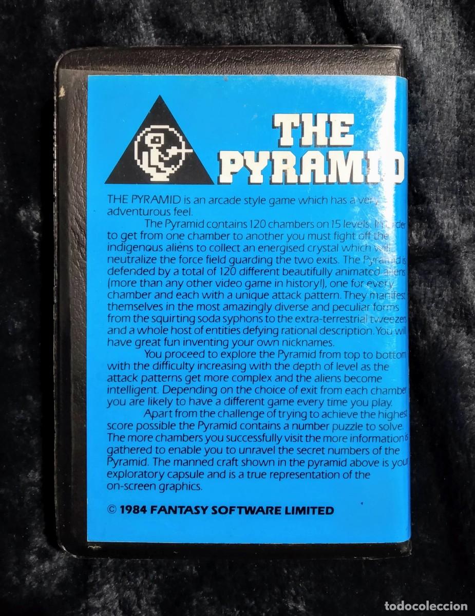 Videojuegos y consolas: THE PYRAMID. FANTASY SOFTWARE. COMMODORE 64. C64. - Foto 2