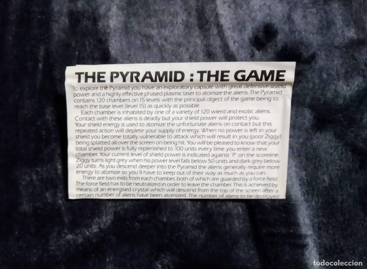 Videojuegos y consolas: THE PYRAMID. FANTASY SOFTWARE. COMMODORE 64. C64. - Foto 7
