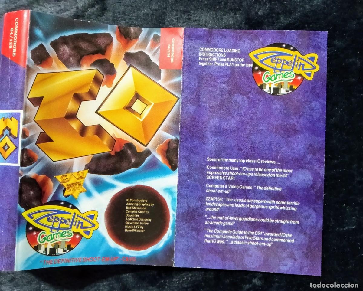Videojuegos y consolas: IO (INTO OBLIVION). ZEPPELIN GAMES. COMMODORE 64. C64. - Foto 5