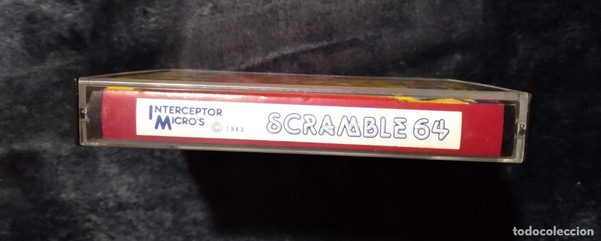 Videojuegos y consolas: SCRAMBLE 64. INTERCEPTOR SOFTWARE. COMMODORE 64. C64. - Foto 3