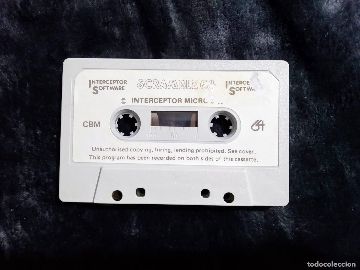 Videojuegos y consolas: SCRAMBLE 64. INTERCEPTOR SOFTWARE. COMMODORE 64. C64. - Foto 7