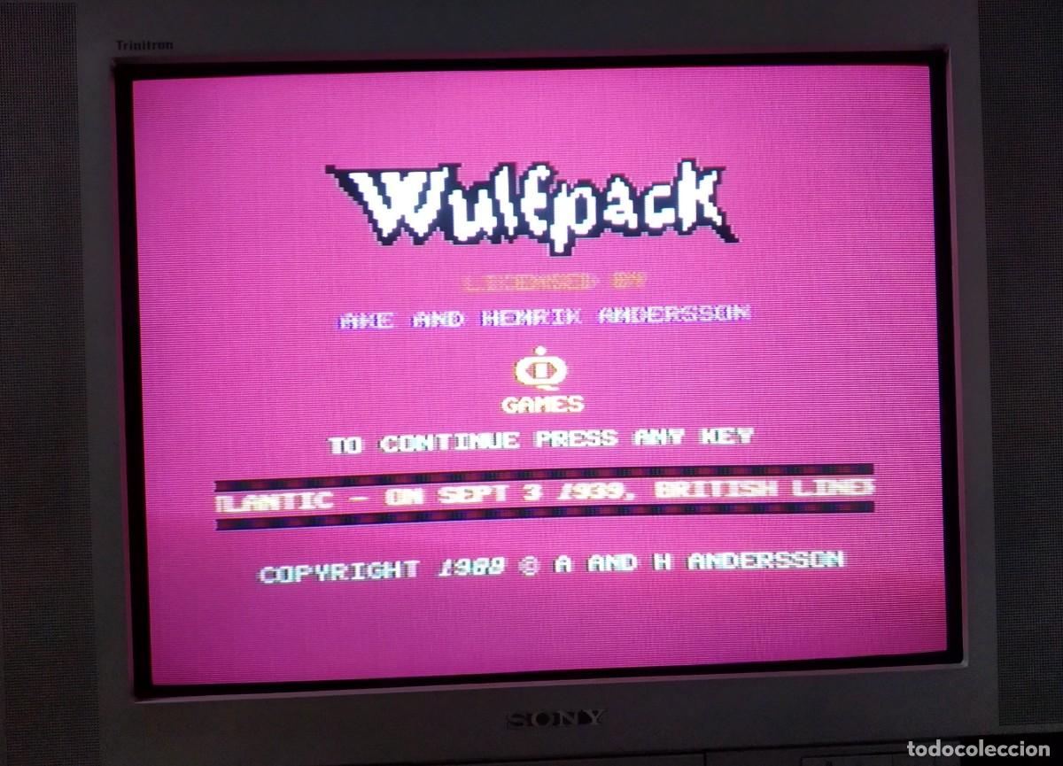Videojuegos y consolas: WULFPACK. BLUE RIBBON. COMMODORE 64. C64. - Foto 12