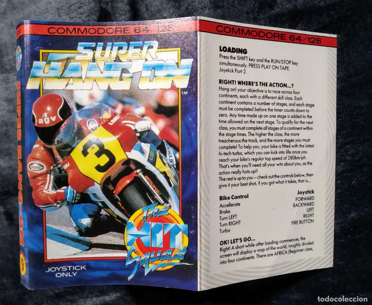 Videojuegos y consolas: SUPER HANG-ON (THE HIT SQUAD). SEGA. COMMODORE 64. C64. - Foto 7