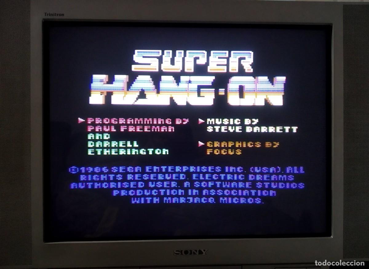 Videojuegos y consolas: SUPER HANG-ON (THE HIT SQUAD). SEGA. COMMODORE 64. C64. - Foto 11