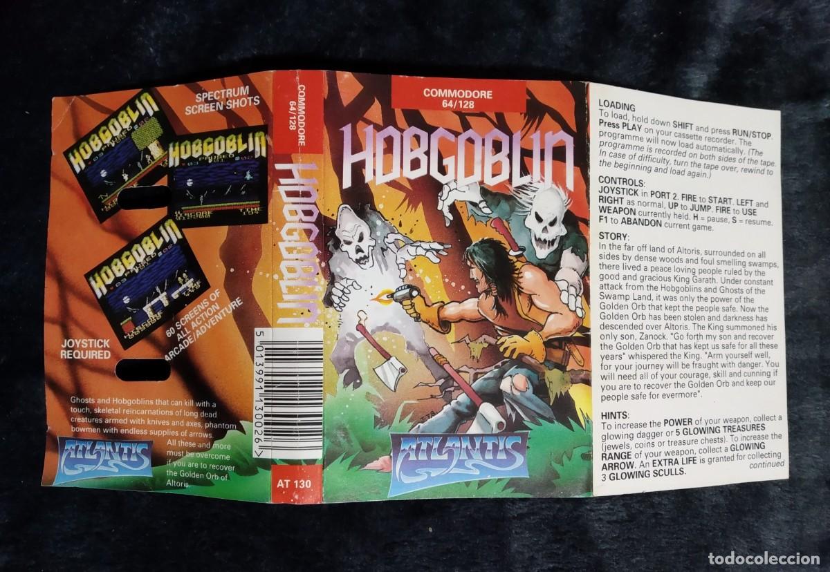 Videojuegos y consolas: HOBGOBLIN. ATLANTIS. COMMODORE 64. C64. - Foto 4