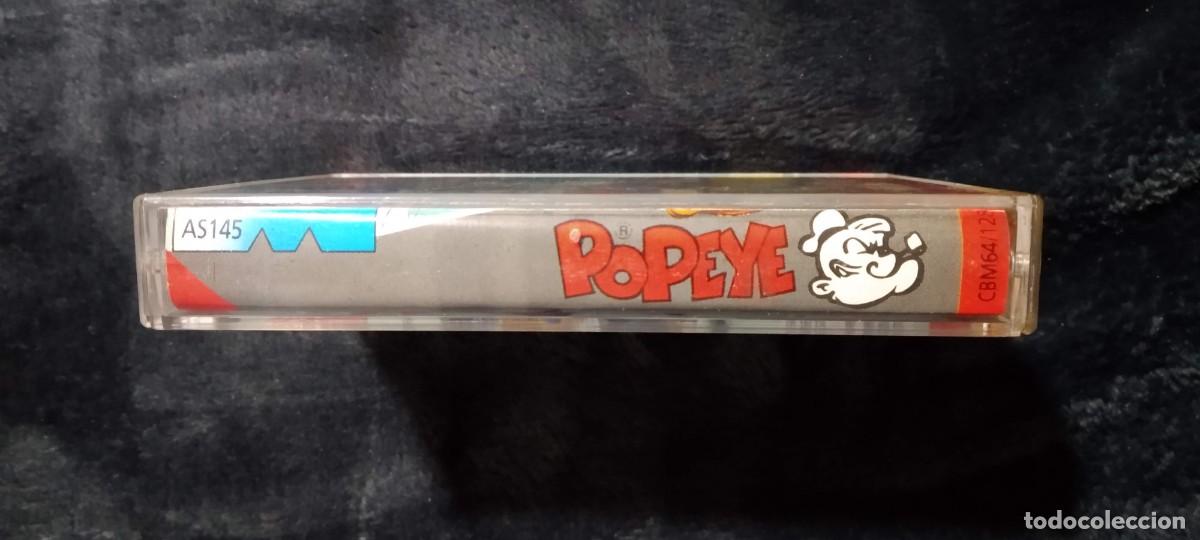 Videojuegos y consolas: POPEYE (ALTERNATIVE SOFTWARE). MCMILLAN. COMMODORE 64. C64. - Foto 3