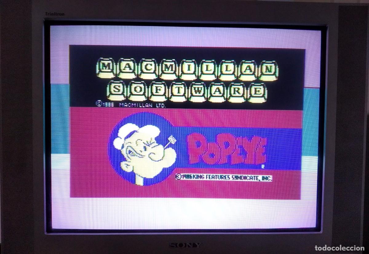 Videojuegos y consolas: POPEYE (ALTERNATIVE SOFTWARE). MCMILLAN. COMMODORE 64. C64. - Foto 11