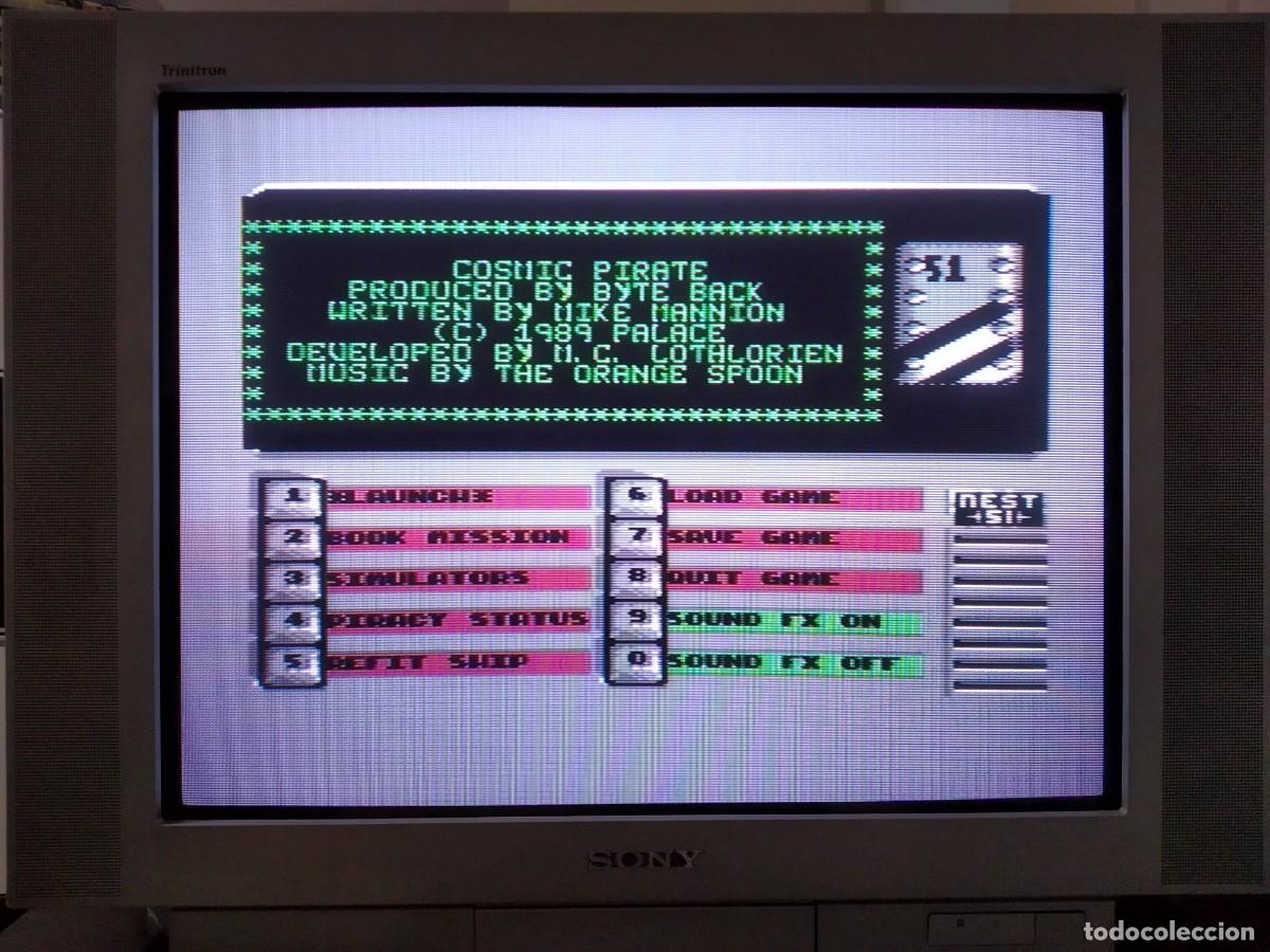 Videojuegos y consolas: COSMIC PIRATE. PALACE SOFTWARE. COMMODORE 64 C64. - Foto 14