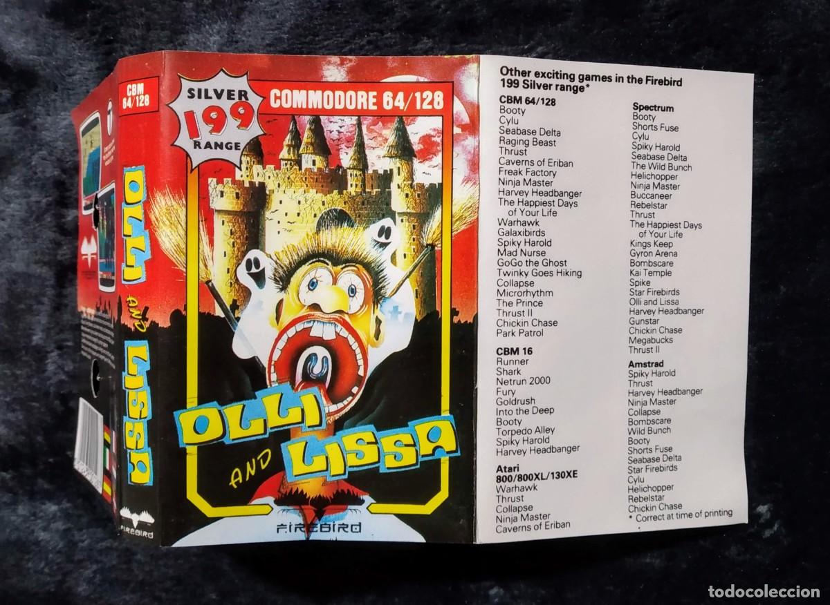 Videojuegos y consolas: OLLI & LISSA. FIREBIRD. COMMODORE 64 C64. - Foto 4