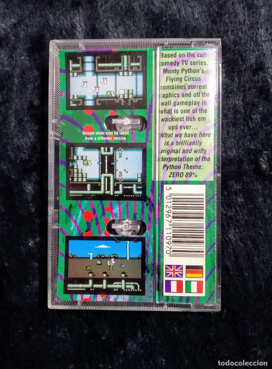 Videojuegos y consolas: MONTY PYTHONS FLYING CIRCUS. VIRGIN GAMES. COMMODORE 64 C64. - Foto 2
