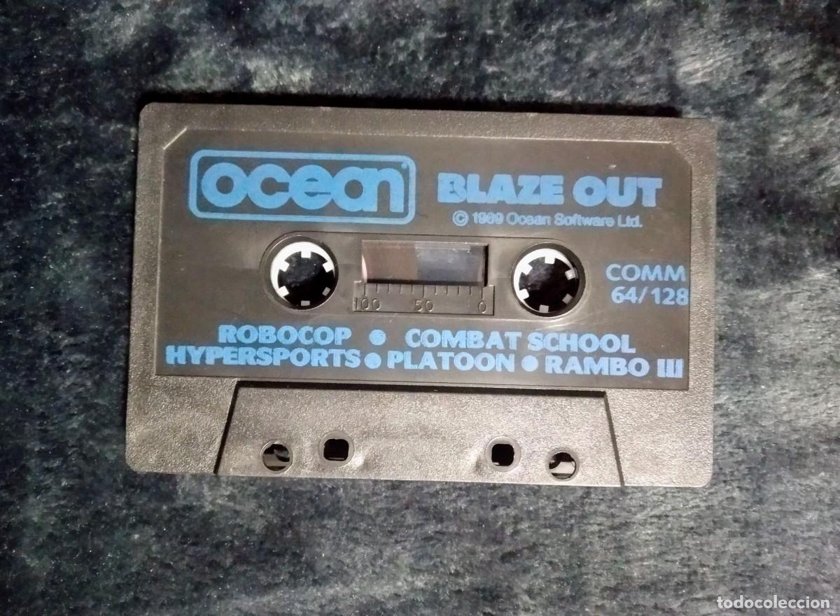 Videojuegos y consolas: BLAZE OUT. OCEAN. COMMODORE 64 C64. - Foto 10