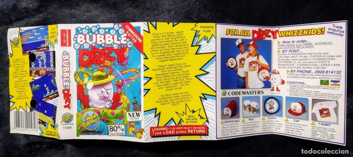 Videojuegos y consolas: BUBBLE DIZZY. CODEMASTERS. COMMODORE 64 C64. - Foto 4