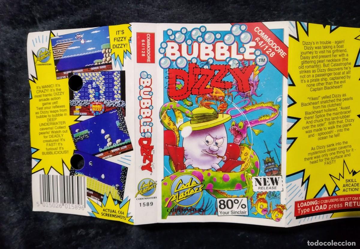 Videojuegos y consolas: BUBBLE DIZZY. CODEMASTERS. COMMODORE 64 C64. - Foto 5