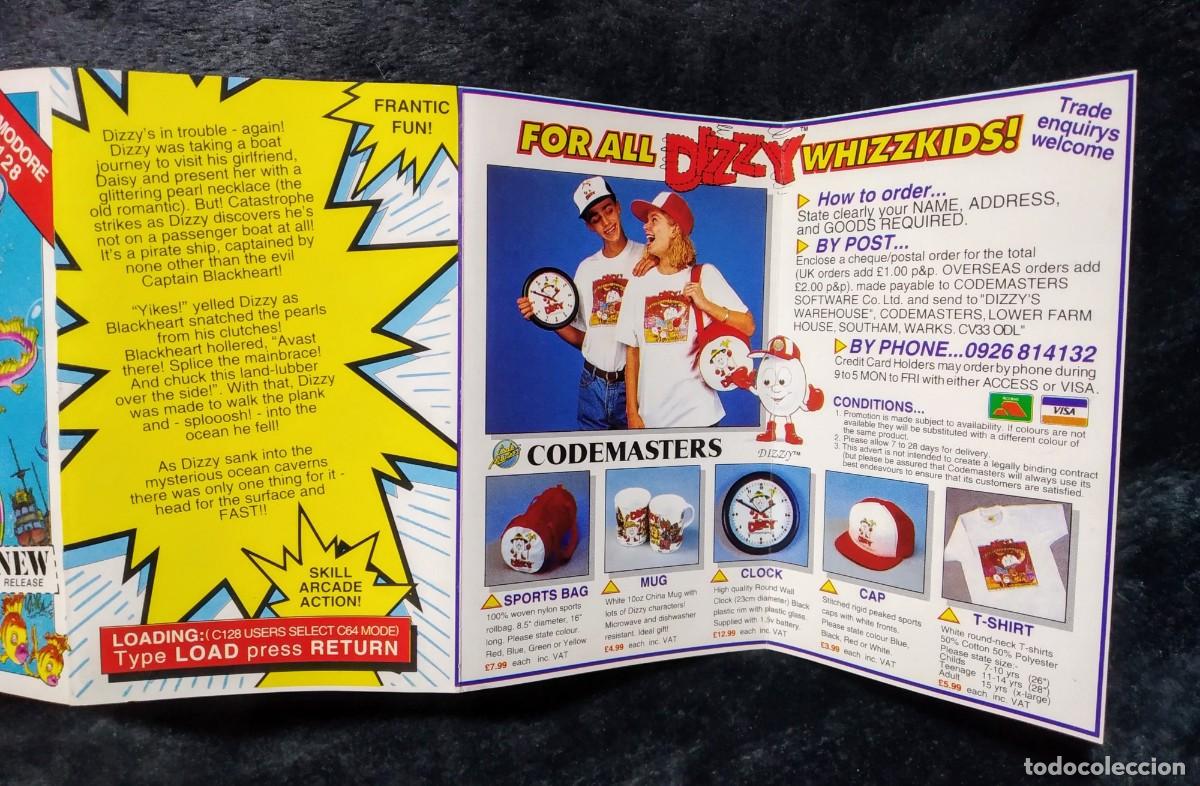 Videojuegos y consolas: BUBBLE DIZZY. CODEMASTERS. COMMODORE 64 C64. - Foto 6
