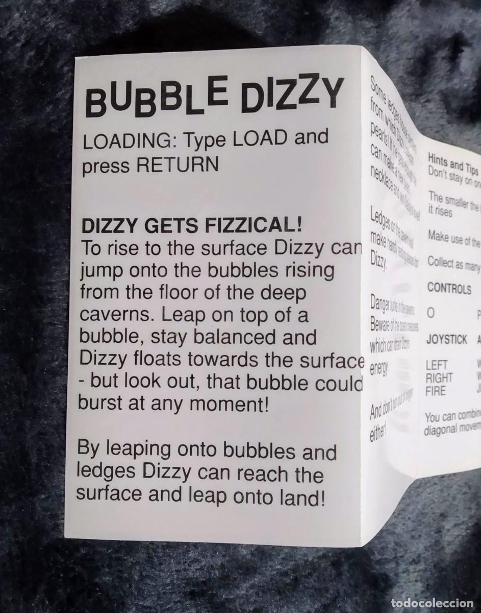 Videojuegos y consolas: BUBBLE DIZZY. CODEMASTERS. COMMODORE 64 C64. - Foto 10