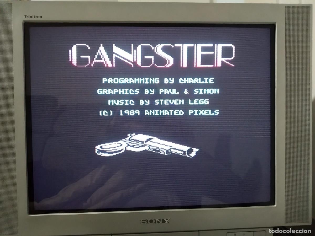 Videojuegos y consolas: GANGSTER. MINDSCAPE. COMMODORE 64 C64. - Foto 12