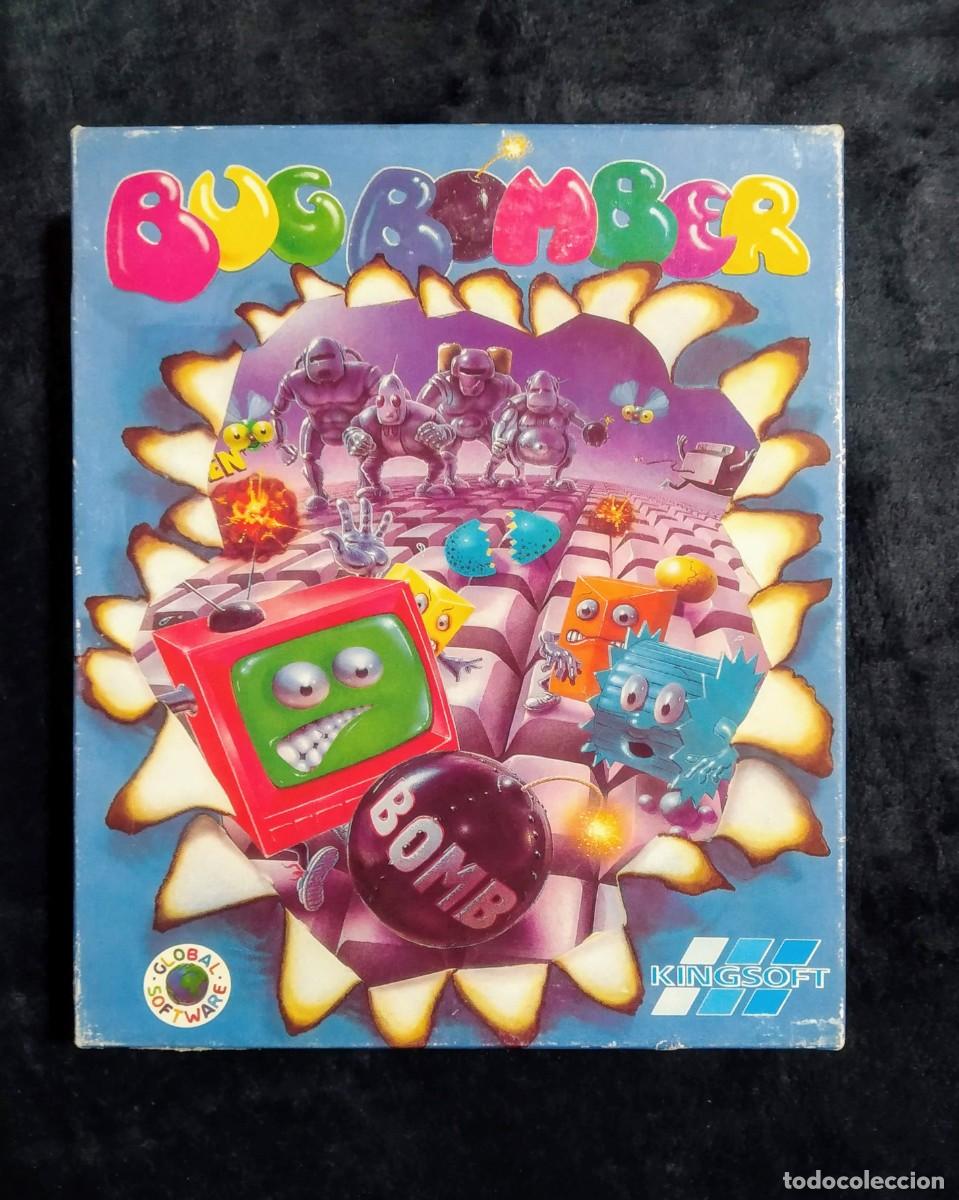 Videojuegos y consolas: BUG BOMBER (BUGBOMBER). KINGSOFT. COMMODORE 64 C64. - Foto 1
