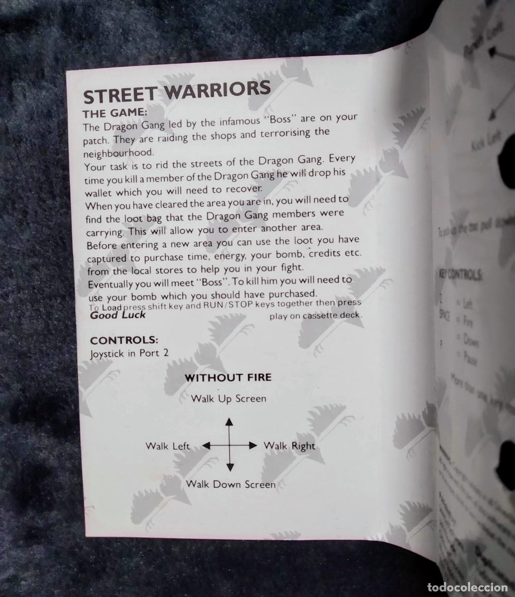 Videojuegos y consolas: STREET WARRIOR (STREET WARRIORS). SILVERBIRD. COMMODORE 64 C64. - Foto 9