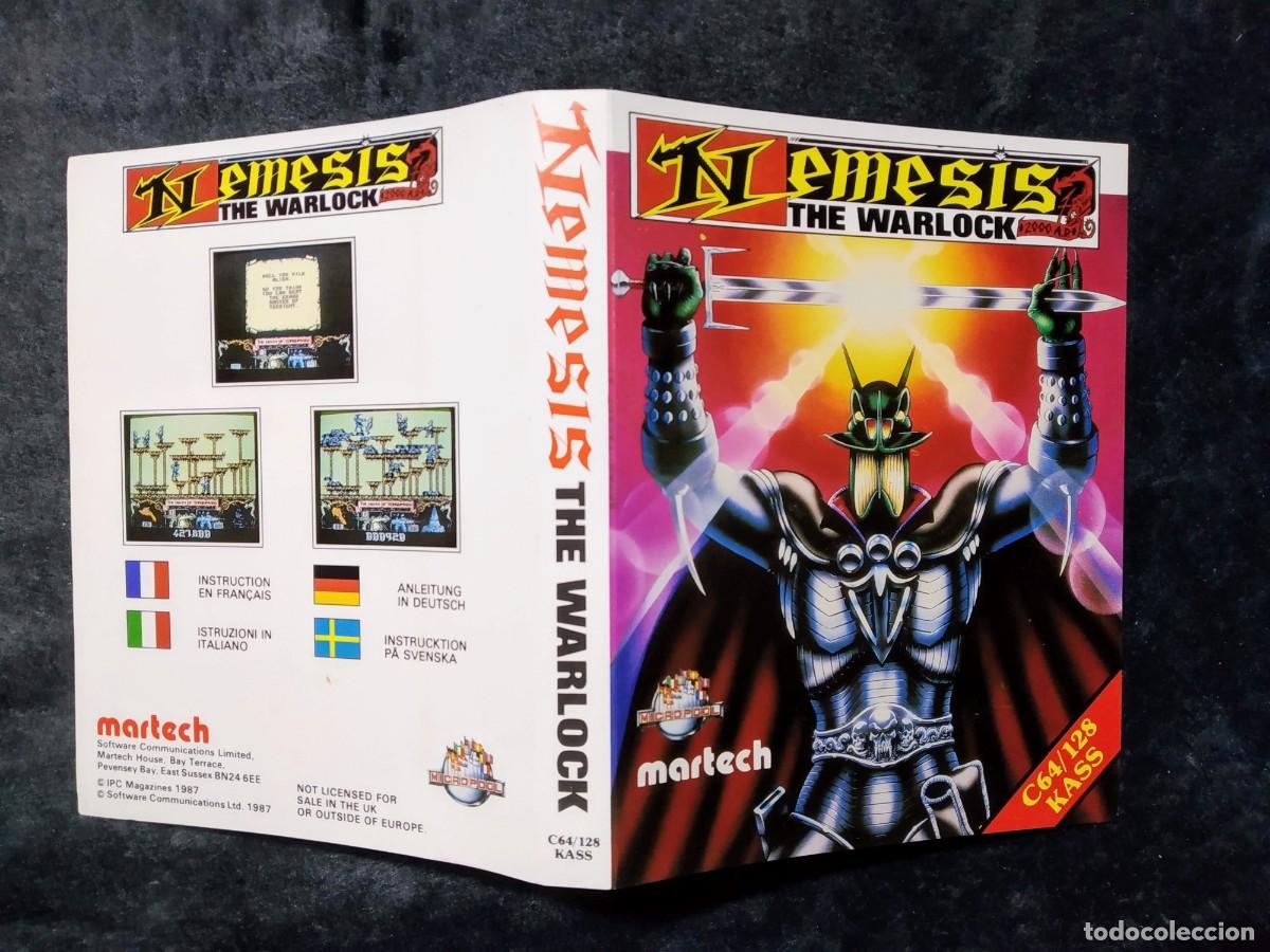 Videojuegos y consolas: NEMESIS: THE WARLOCK. MARTECH. COMMODORE 64 C64. - Foto 5