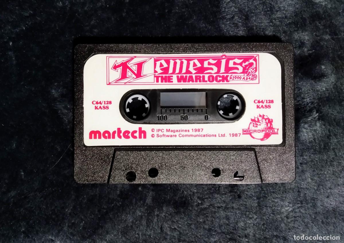 Videojuegos y consolas: NEMESIS: THE WARLOCK. MARTECH. COMMODORE 64 C64. - Foto 9