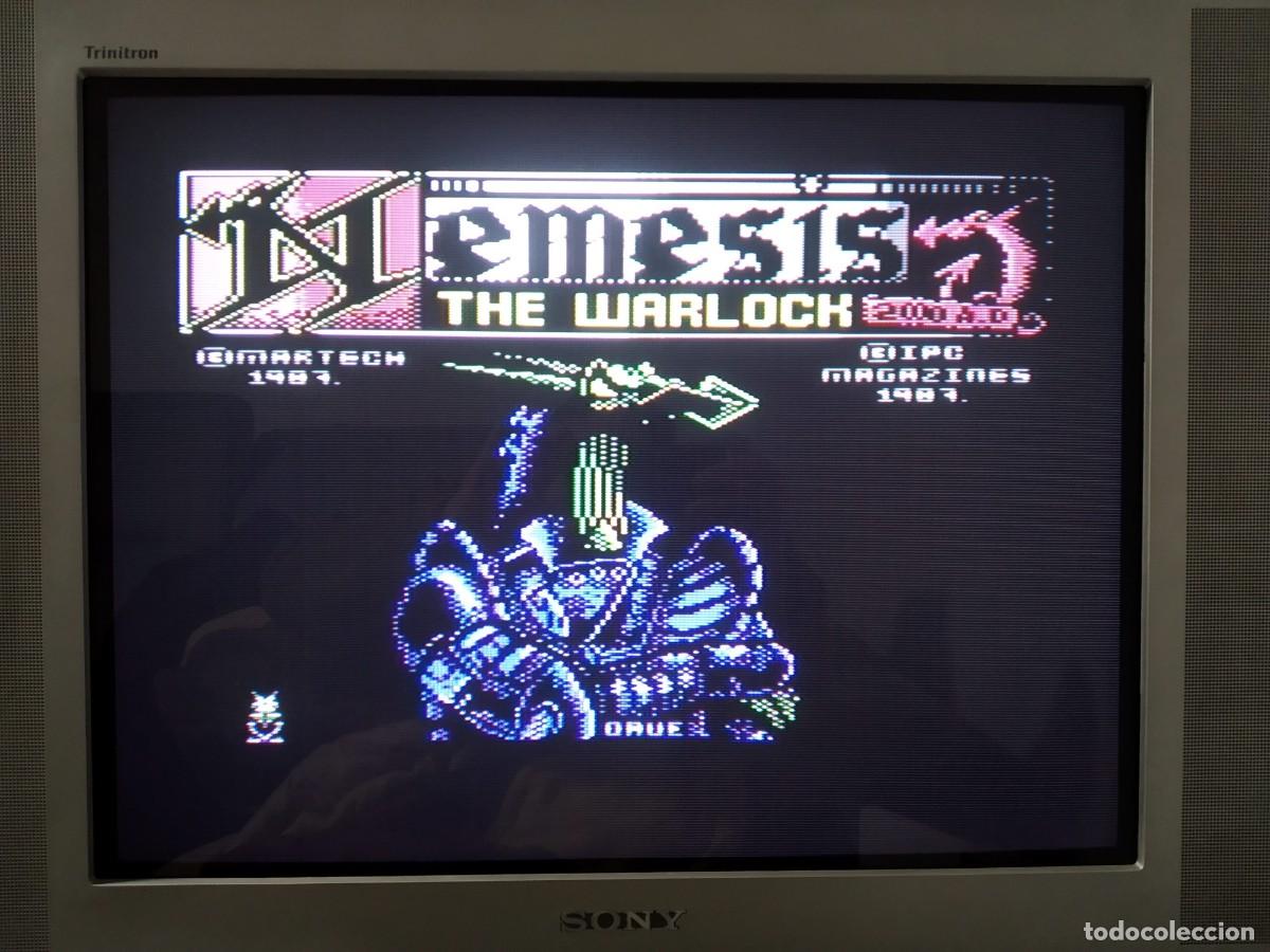 Videojuegos y consolas: NEMESIS: THE WARLOCK. MARTECH. COMMODORE 64 C64. - Foto 12