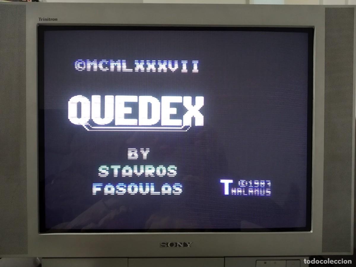 Videojuegos y consolas: QUEDEX. THALAMUS. COMMODORE 64 C64. - Foto 14