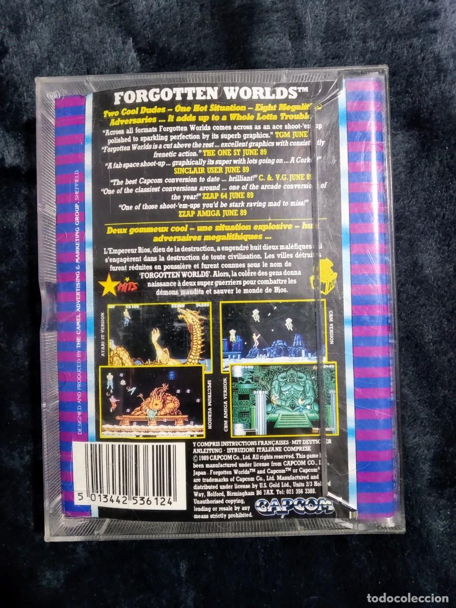 Videojuegos y consolas: FORGOTTEN WORLDS. CAPCOM. COMMODORE 64 C64. - Foto 2