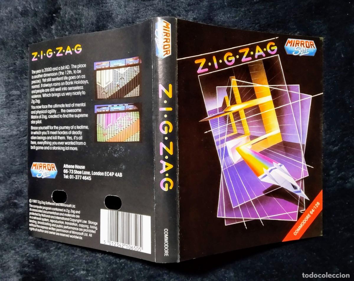 Videojuegos y consolas: ZIG ZAG. MIRROR SOFT. COMMODORE 64 C64. - Foto 4