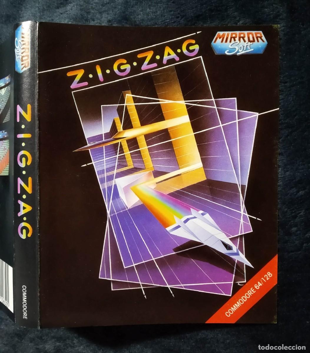 Videojuegos y consolas: ZIG ZAG. MIRROR SOFT. COMMODORE 64 C64. - Foto 5