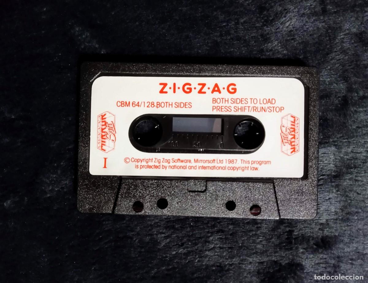 Videojuegos y consolas: ZIG ZAG. MIRROR SOFT. COMMODORE 64 C64. - Foto 9