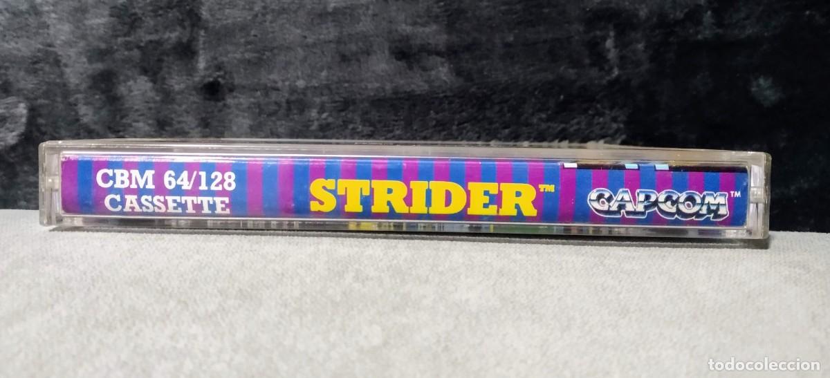 Videojuegos y consolas: STRIDER. CAPCOM. COMMODORE 64 C64. - Foto 3