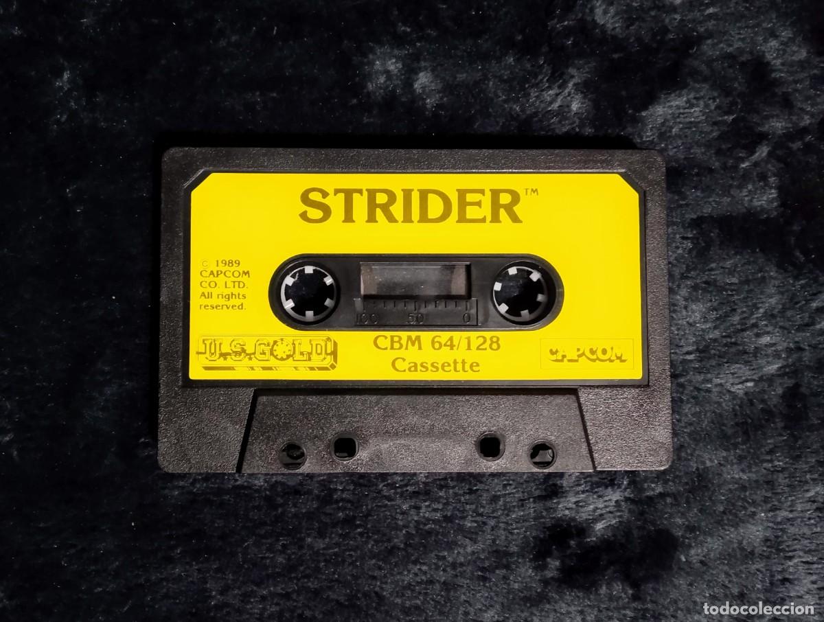Videojuegos y consolas: STRIDER. CAPCOM. COMMODORE 64 C64. - Foto 10