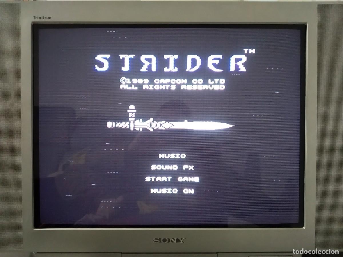 Videojuegos y consolas: STRIDER. CAPCOM. COMMODORE 64 C64. - Foto 14
