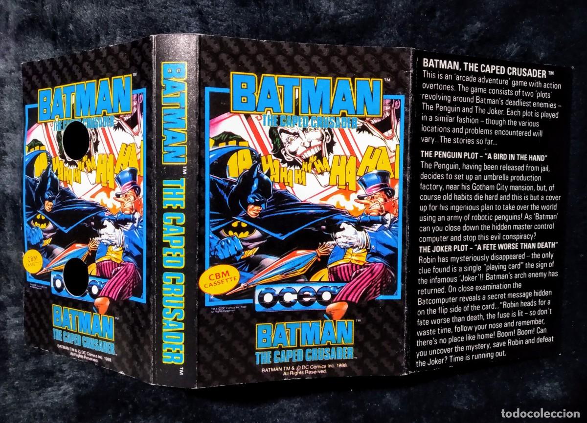 Videojuegos y consolas: BATMAN: THE CAPED CRUSADER. OCEAN. COMMODORE 64 C64. - Foto 4