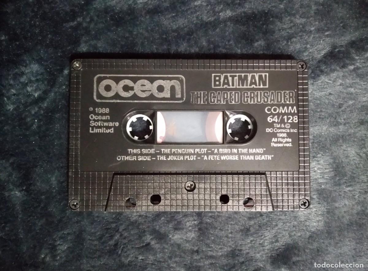 Videojuegos y consolas: BATMAN: THE CAPED CRUSADER. OCEAN. COMMODORE 64 C64. - Foto 6