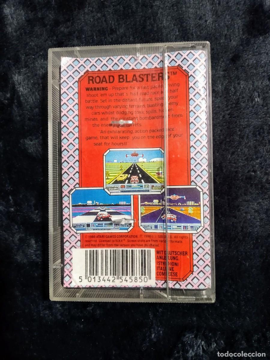 Videojuegos y consolas: ROAD BLASTERS ROADBLASTERS (KIXX). ATARI. COMMODORE 64 C64. - Foto 2