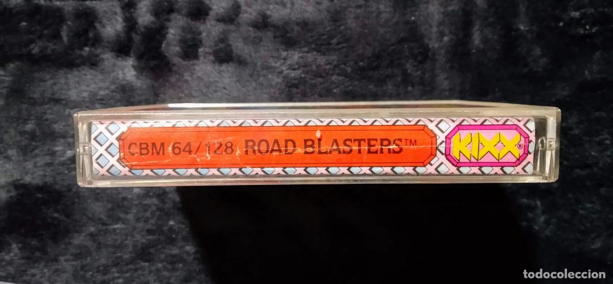 Videojuegos y consolas: ROAD BLASTERS ROADBLASTERS (KIXX). ATARI. COMMODORE 64 C64. - Foto 3