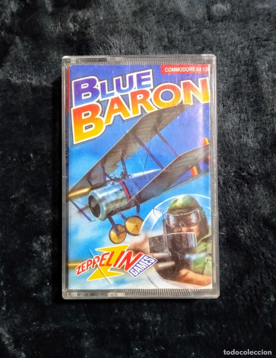 Videojuegos y consolas: BLUE BARON. ZEPPELIN GAMES. COMMODORE 64 C64. - Foto 1